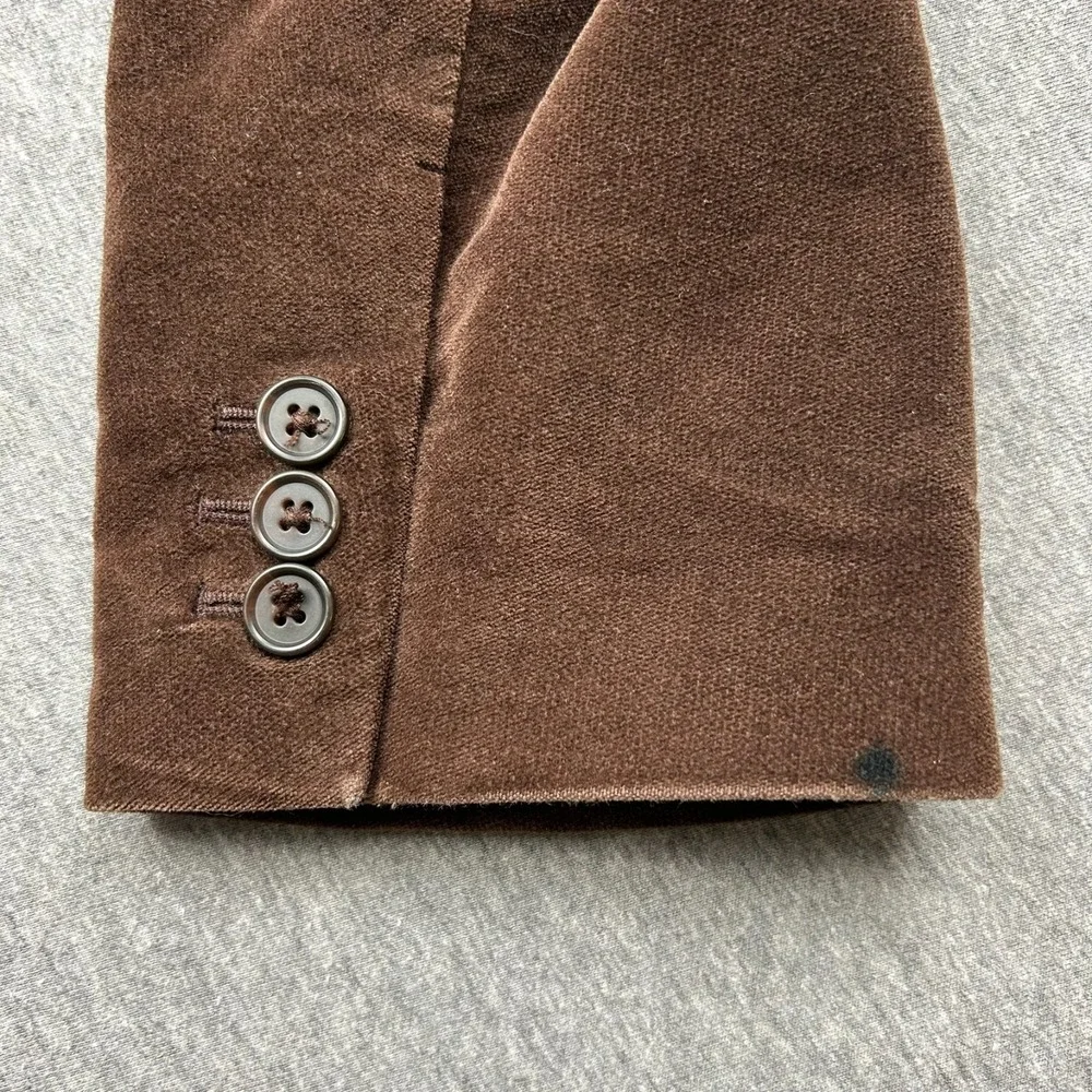 Gap Unstructured Two Button Blazer Mens Large Brown Sport Coat Fall Wedding